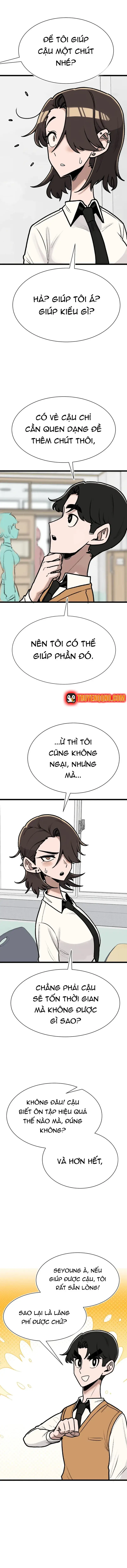Bạn Cùng Lớp Có Ánh Mắt Dữ Dằn Chapter 14 - 8