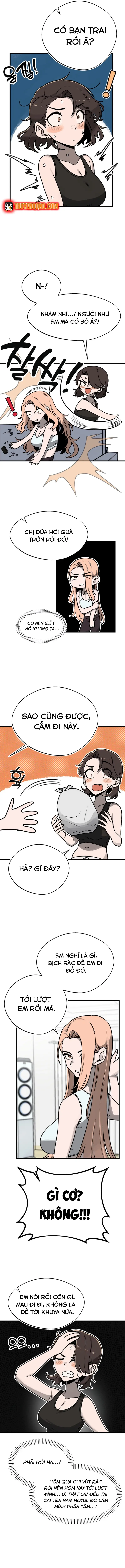 Bạn Cùng Lớp Có Ánh Mắt Dữ Dằn Chapter 2 - 14