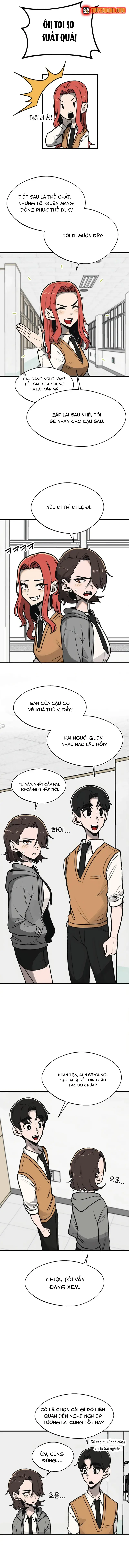 Bạn Cùng Lớp Có Ánh Mắt Dữ Dằn Chapter 4 - 5