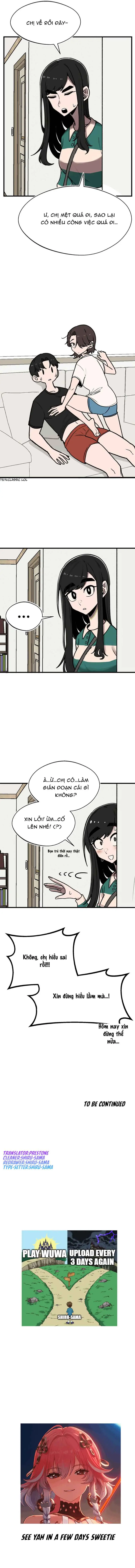 Bạn Cùng Lớp Có Ánh Mắt Dữ Dằn Chapter 6 - 15