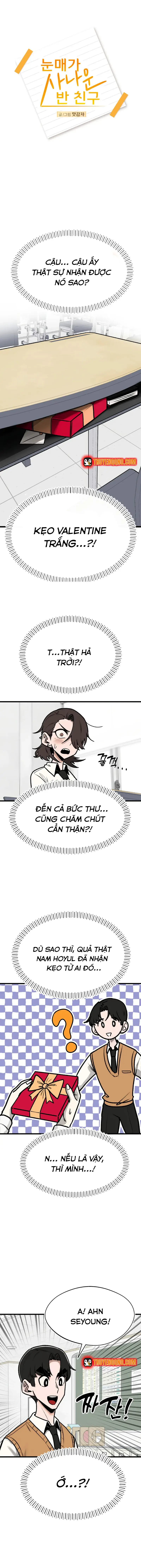 Bạn Cùng Lớp Có Ánh Mắt Dữ Dằn Chapter 9 - 3