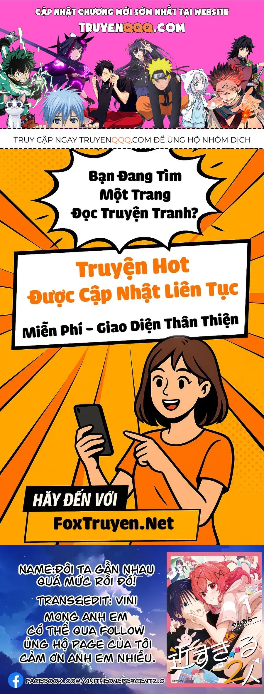 Đôi ta gần nhau quá mức rồi đó! Chapter 7.2 - 1