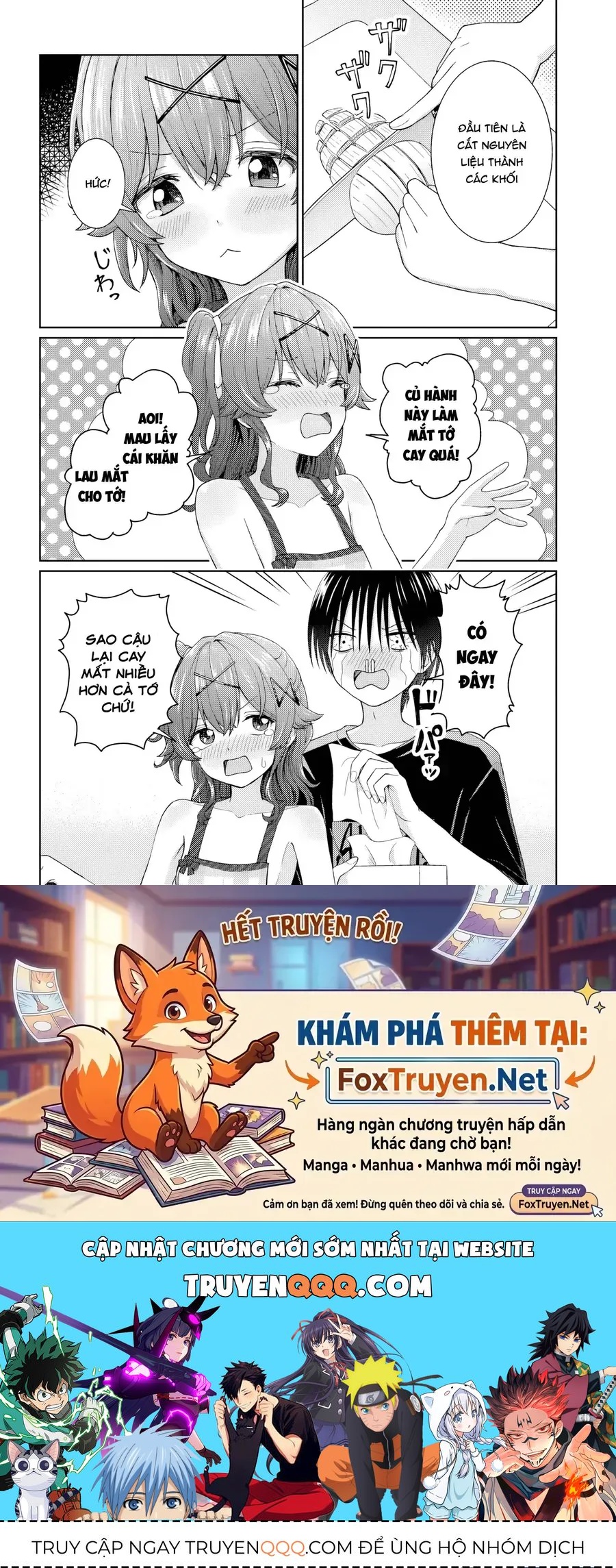 Đôi ta gần nhau quá mức rồi đó! Chapter 9.1 - 11