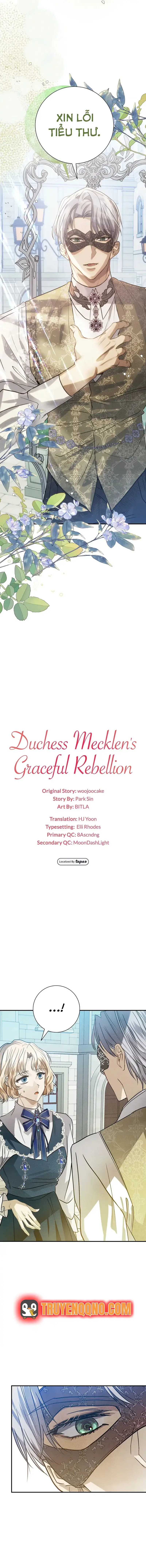 Cuộc Nổi Loạn Tao Nhã Của Nữ Công Tước Mecklen Chapter 3 - 7