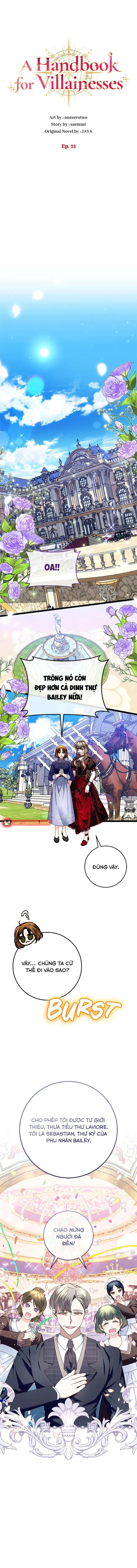 Hướng Dẫn Dành Cho Ác Nữ Chapter 11 - 12
