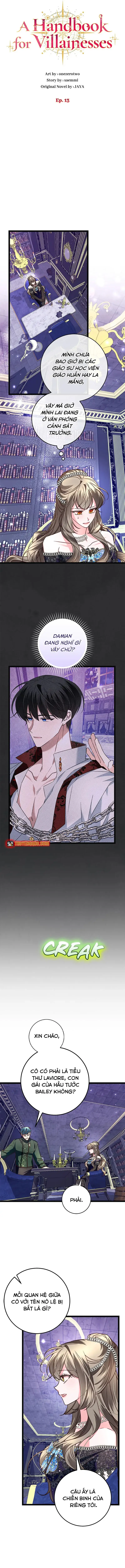 Hướng Dẫn Dành Cho Ác Nữ Chapter 13 - 7