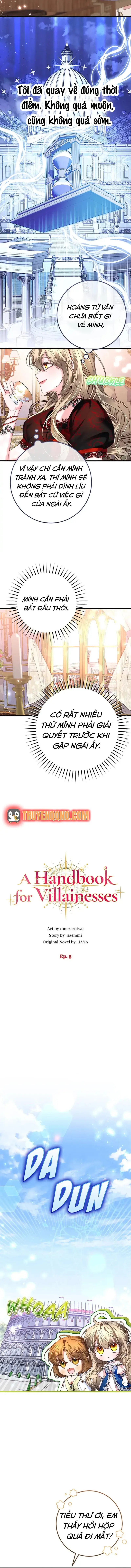 Hướng Dẫn Dành Cho Ác Nữ Chapter 5 - 5