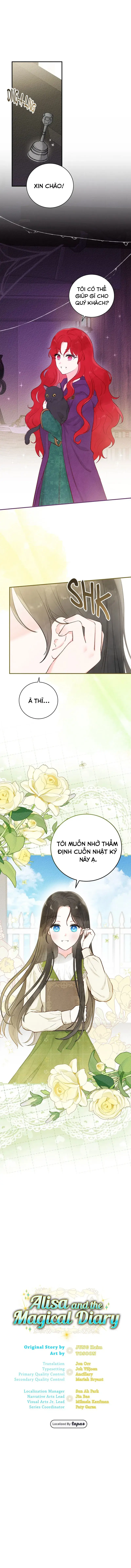 Alisa Và Nhật Ký Phép Thuật Chapter 1 - 3