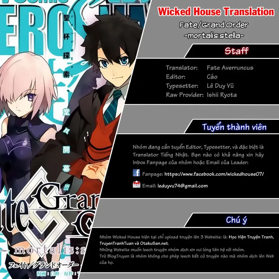 Fate/Grand Order -mortalis:stella- Chapter 3.1 - 2