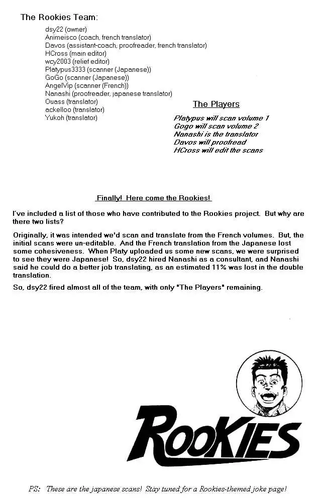 Rookies Chapter 1 - 9