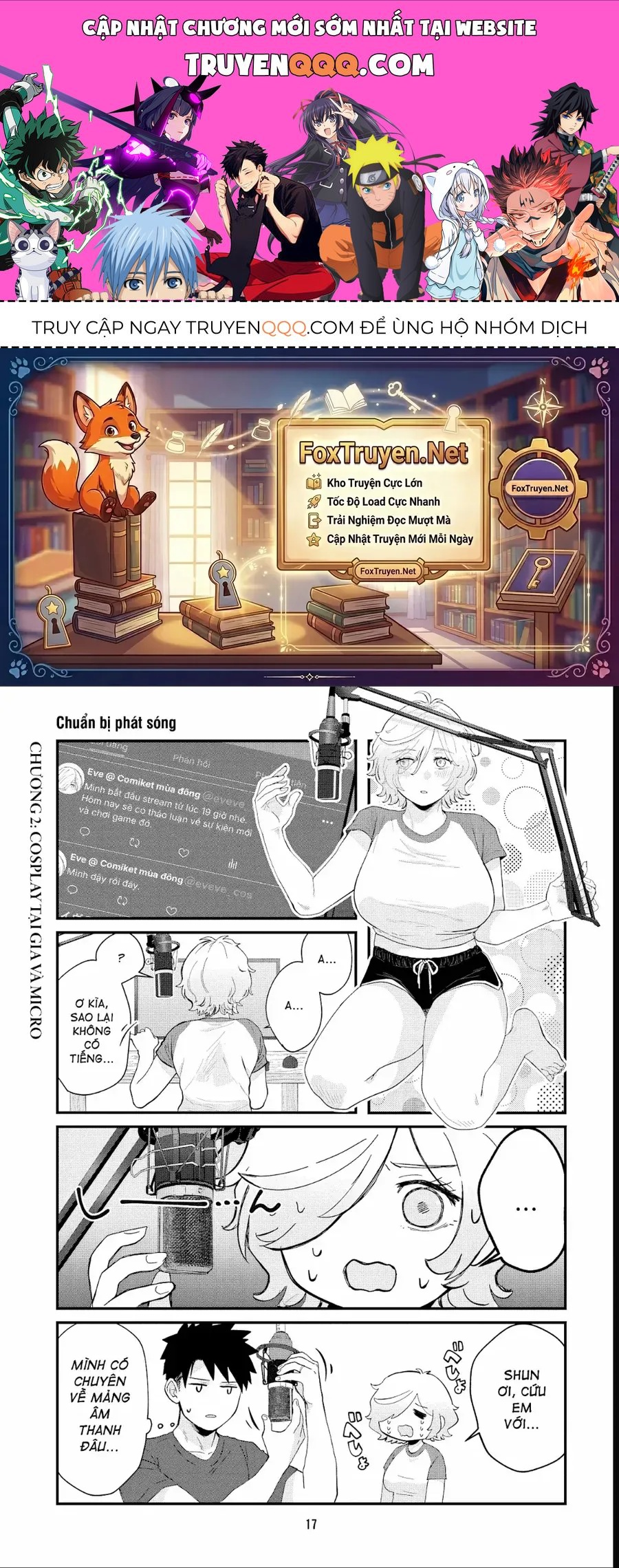 Cô Vợ Hướng Nội Làm Streamer Cosplay Chapter 2 - 1