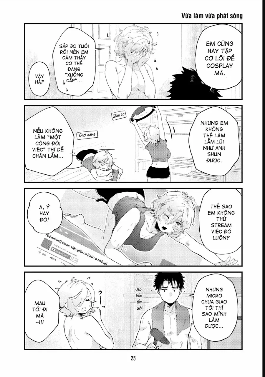 Cô Vợ Hướng Nội Làm Streamer Cosplay Chapter 2 - 9