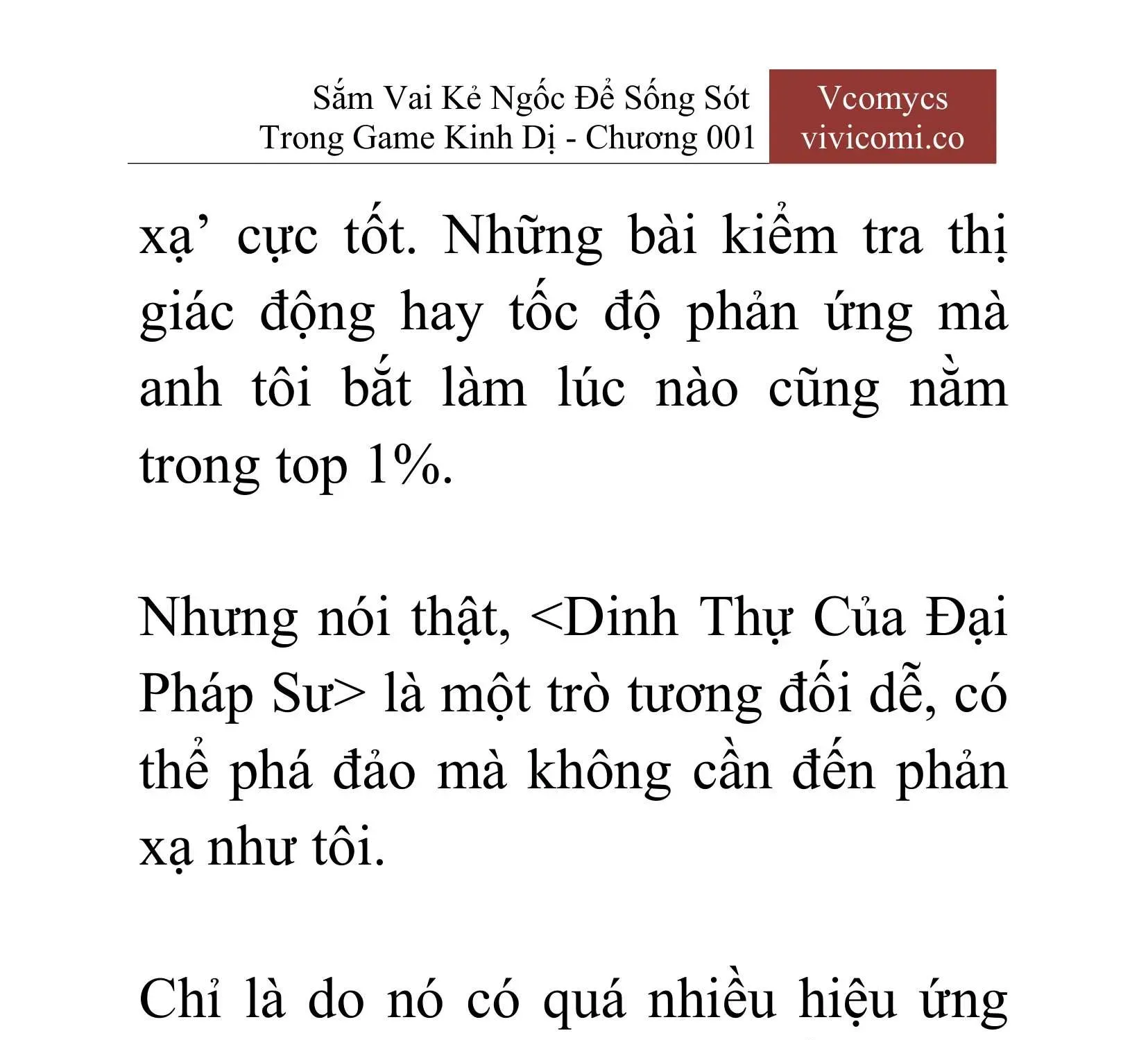 [Novel] Sắm Vai Kẻ Ngốc Để Sống Sót Trong Game Kinh Dị Chapter 1 - 24