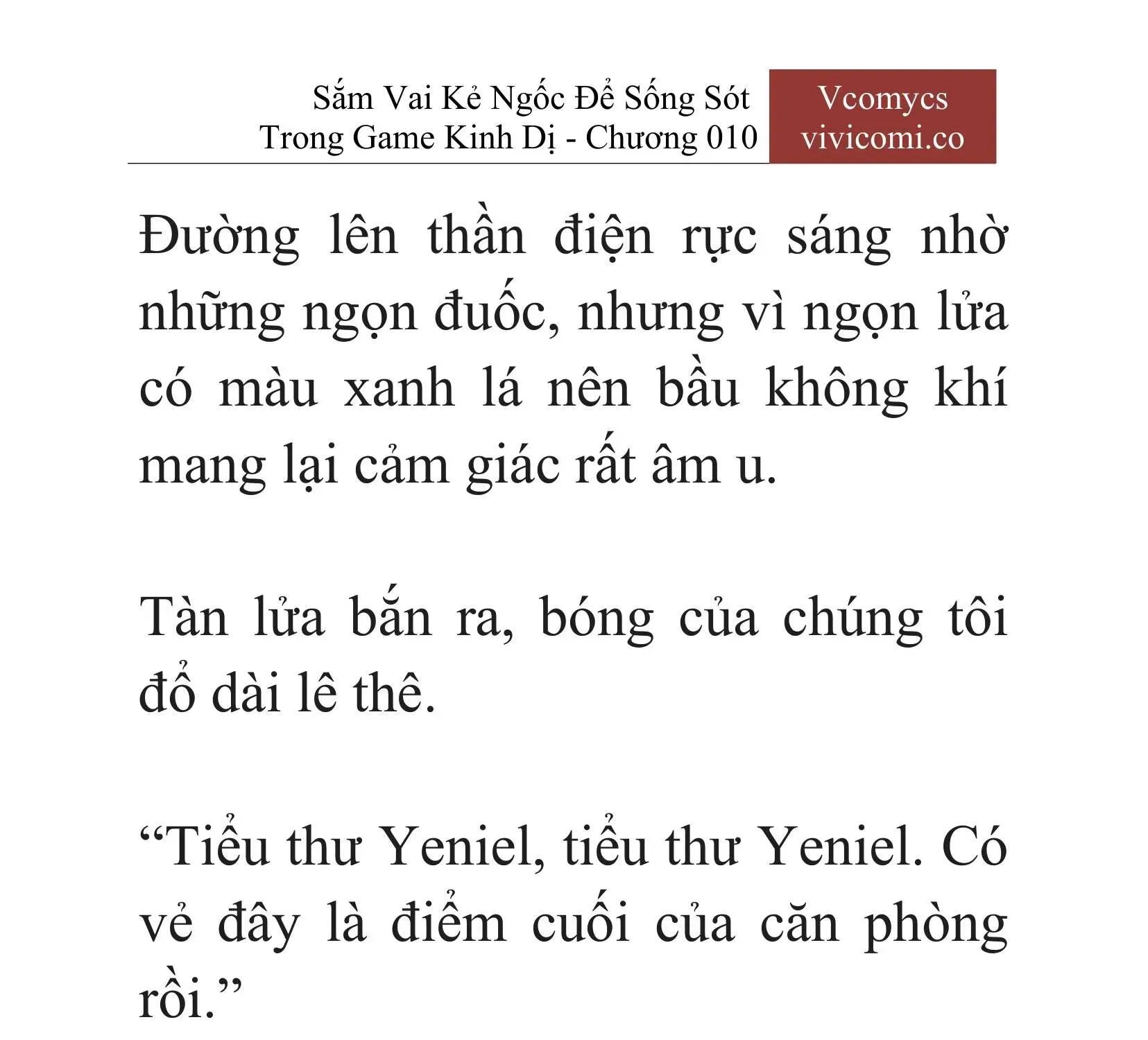 [Novel] Sắm Vai Kẻ Ngốc Để Sống Sót Trong Game Kinh Dị Chapter 10 - 52