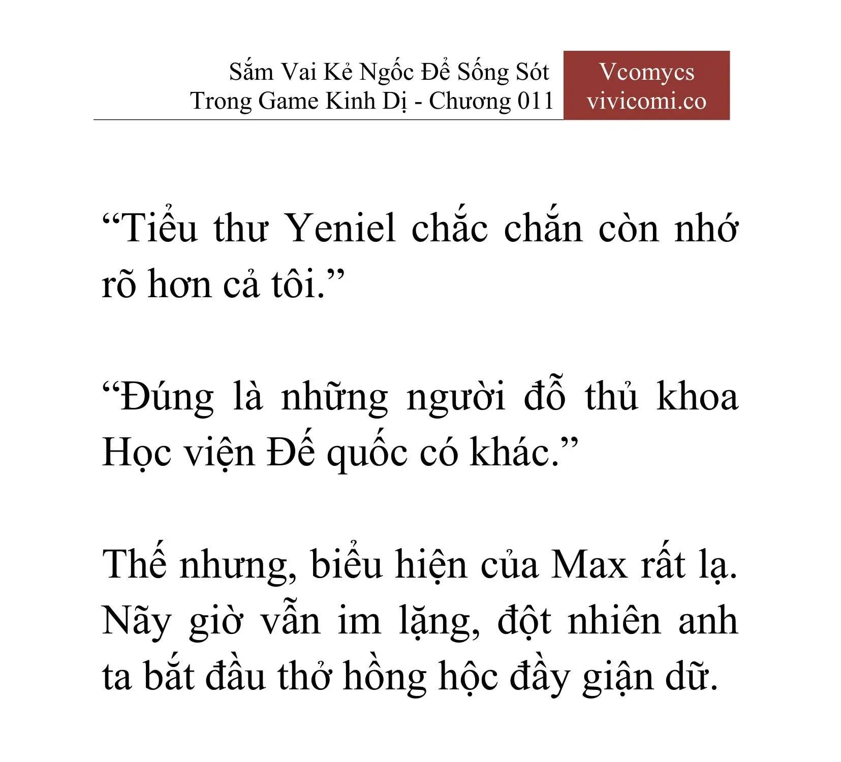 [Novel] Sắm Vai Kẻ Ngốc Để Sống Sót Trong Game Kinh Dị Chapter 11 - 12