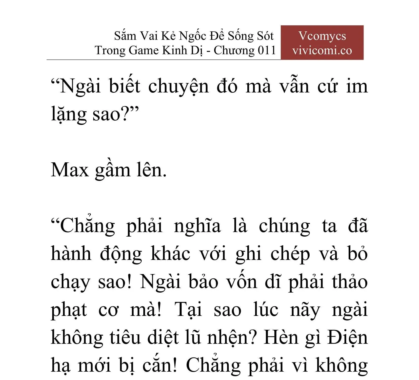 [Novel] Sắm Vai Kẻ Ngốc Để Sống Sót Trong Game Kinh Dị Chapter 11 - 14