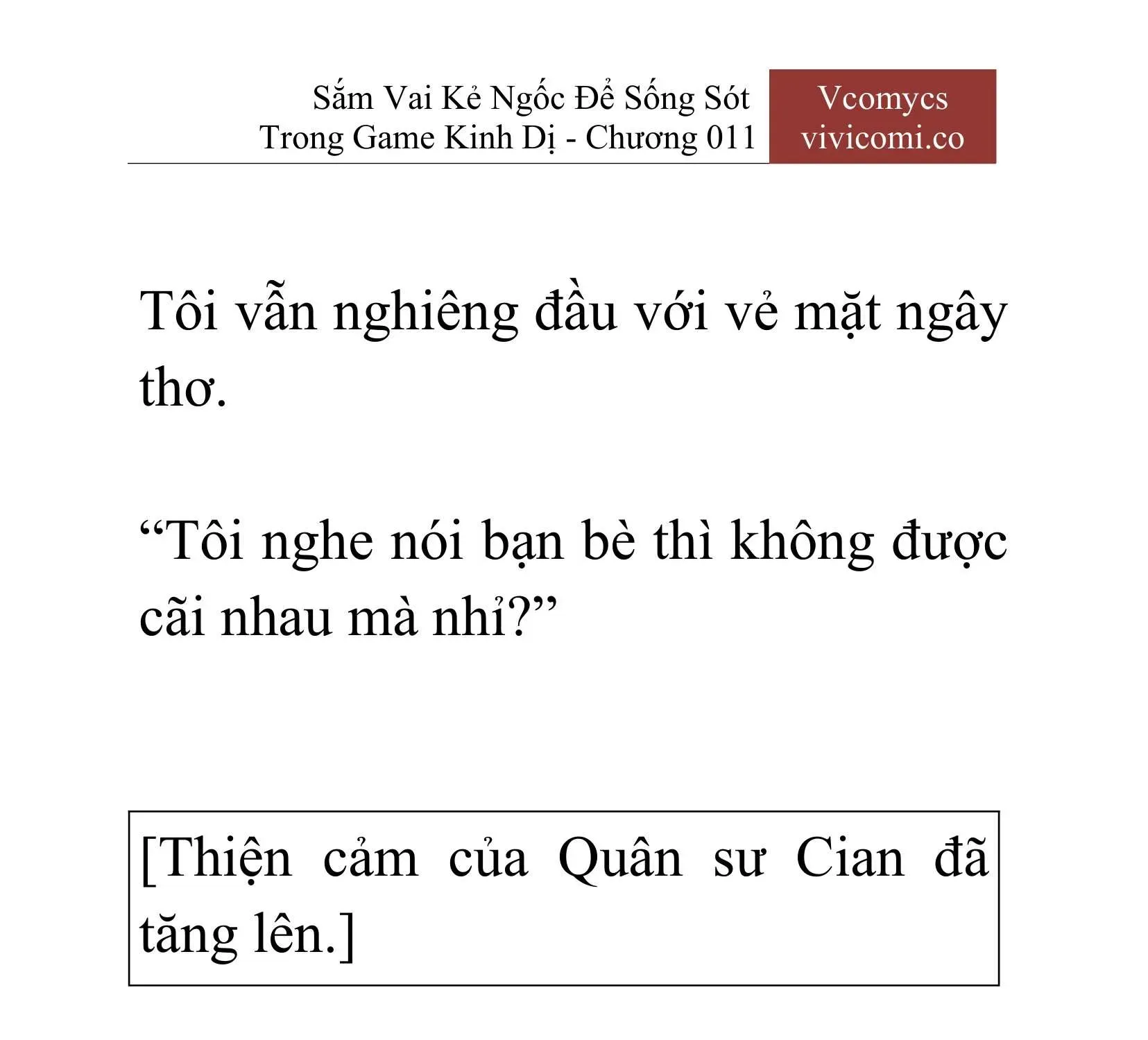 [Novel] Sắm Vai Kẻ Ngốc Để Sống Sót Trong Game Kinh Dị Chapter 11 - 22