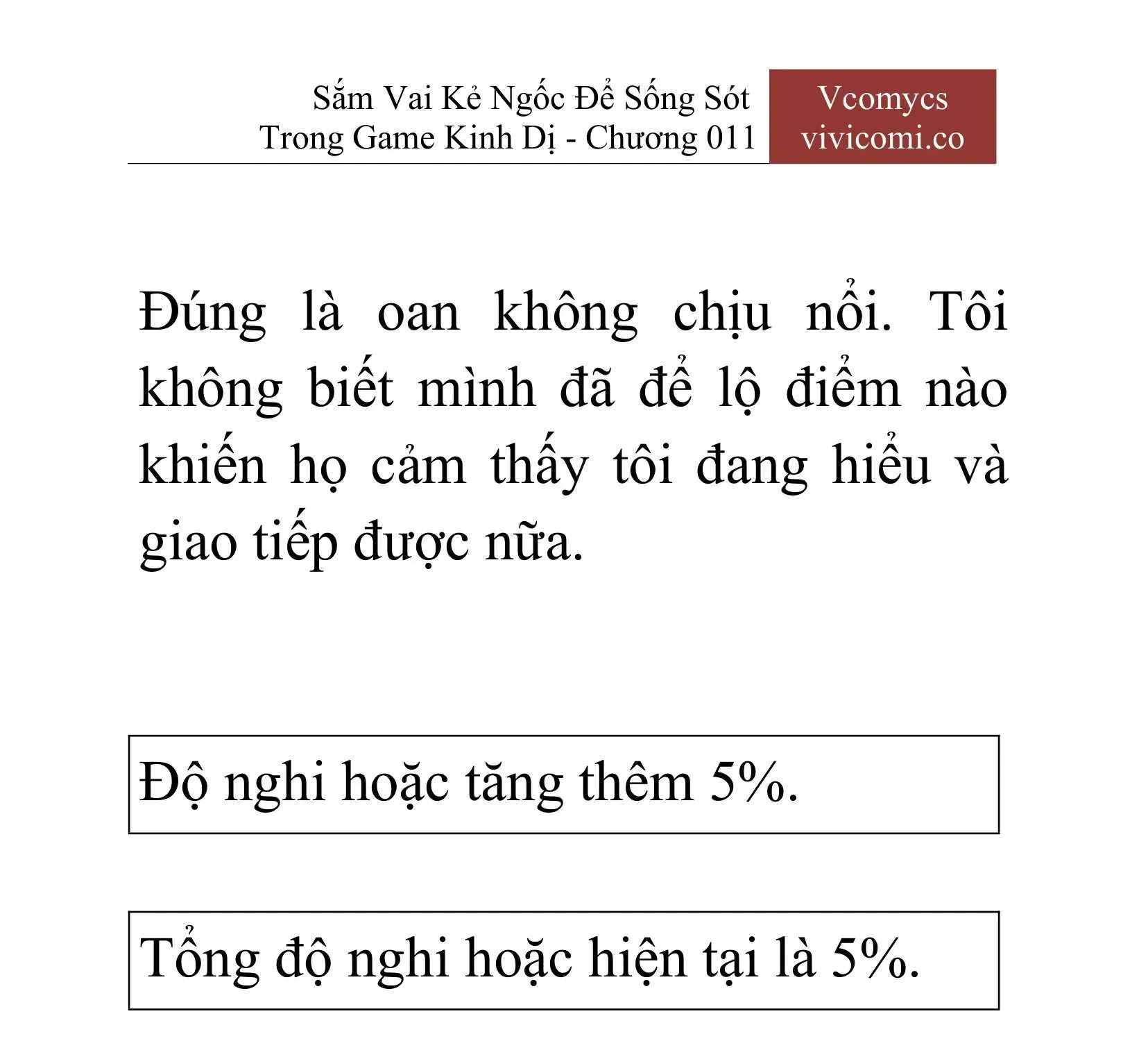 [Novel] Sắm Vai Kẻ Ngốc Để Sống Sót Trong Game Kinh Dị Chapter 11 - 36