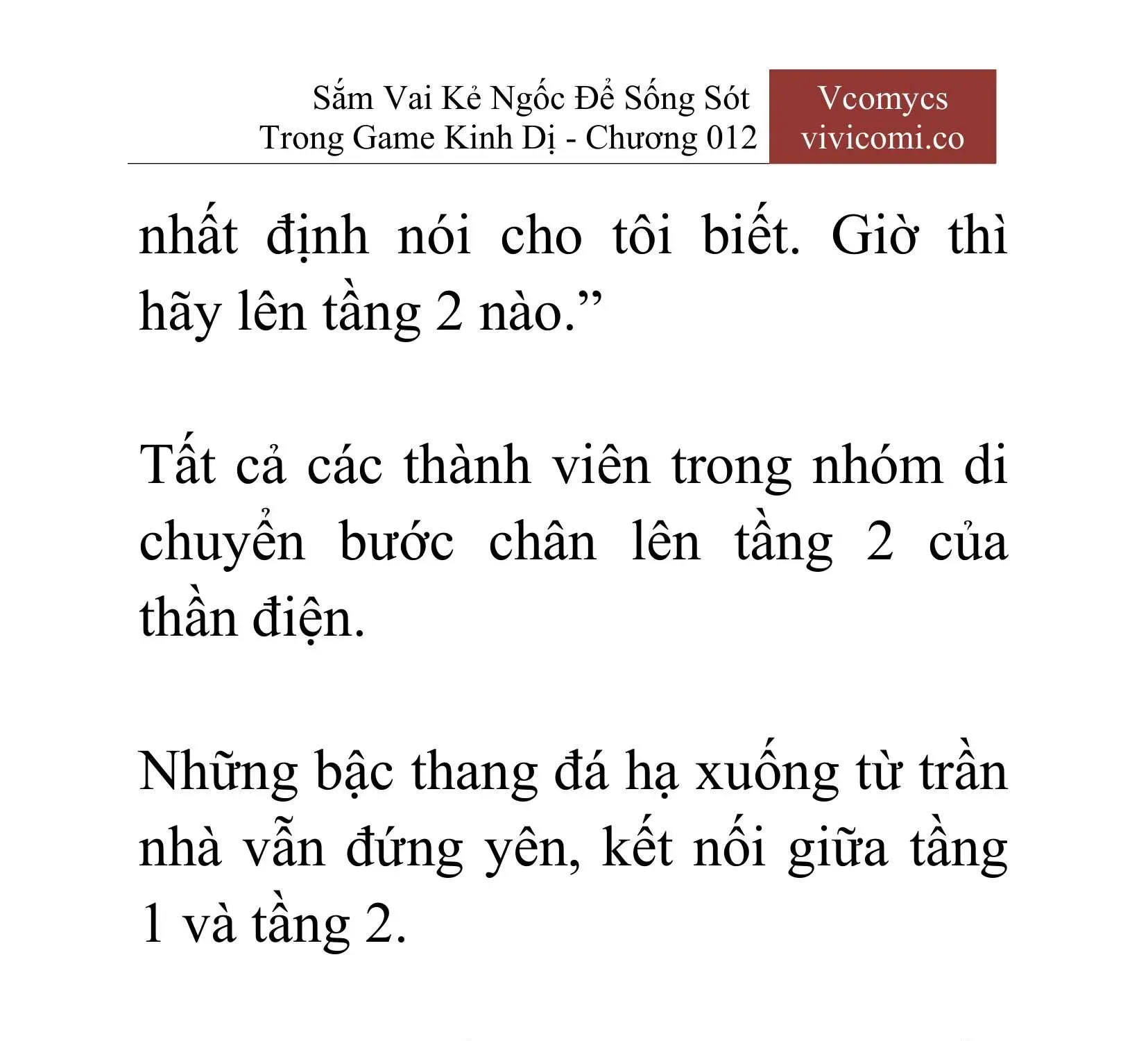 [Novel] Sắm Vai Kẻ Ngốc Để Sống Sót Trong Game Kinh Dị Chapter 12 - 28