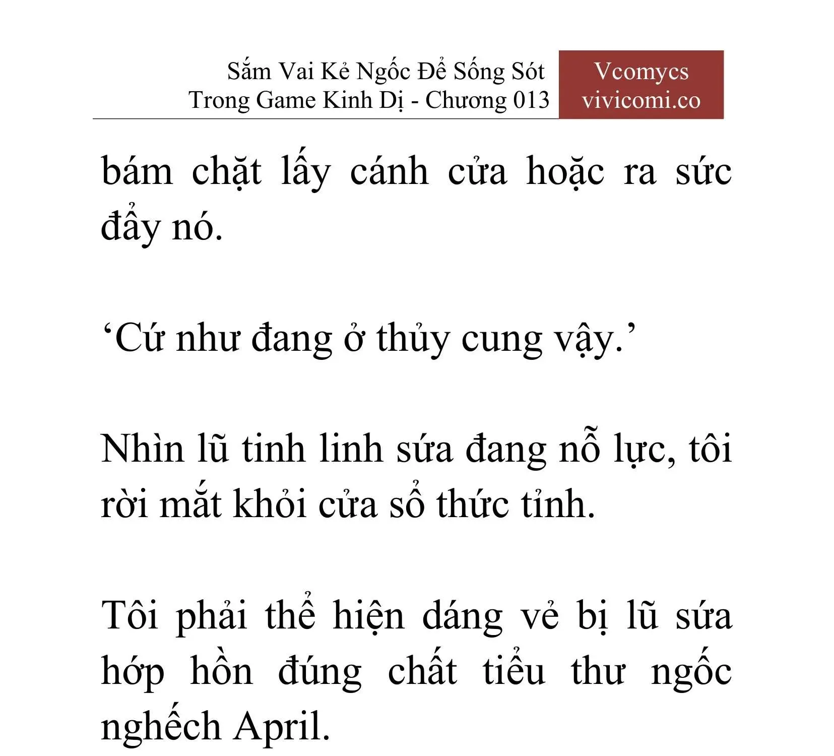 [Novel] Sắm Vai Kẻ Ngốc Để Sống Sót Trong Game Kinh Dị Chapter 13 - 6