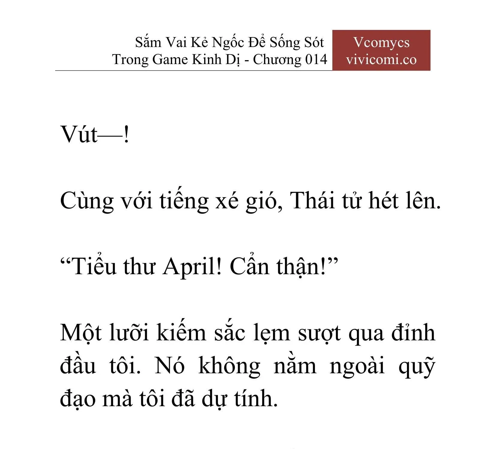 [Novel] Sắm Vai Kẻ Ngốc Để Sống Sót Trong Game Kinh Dị Chapter 14 - 14