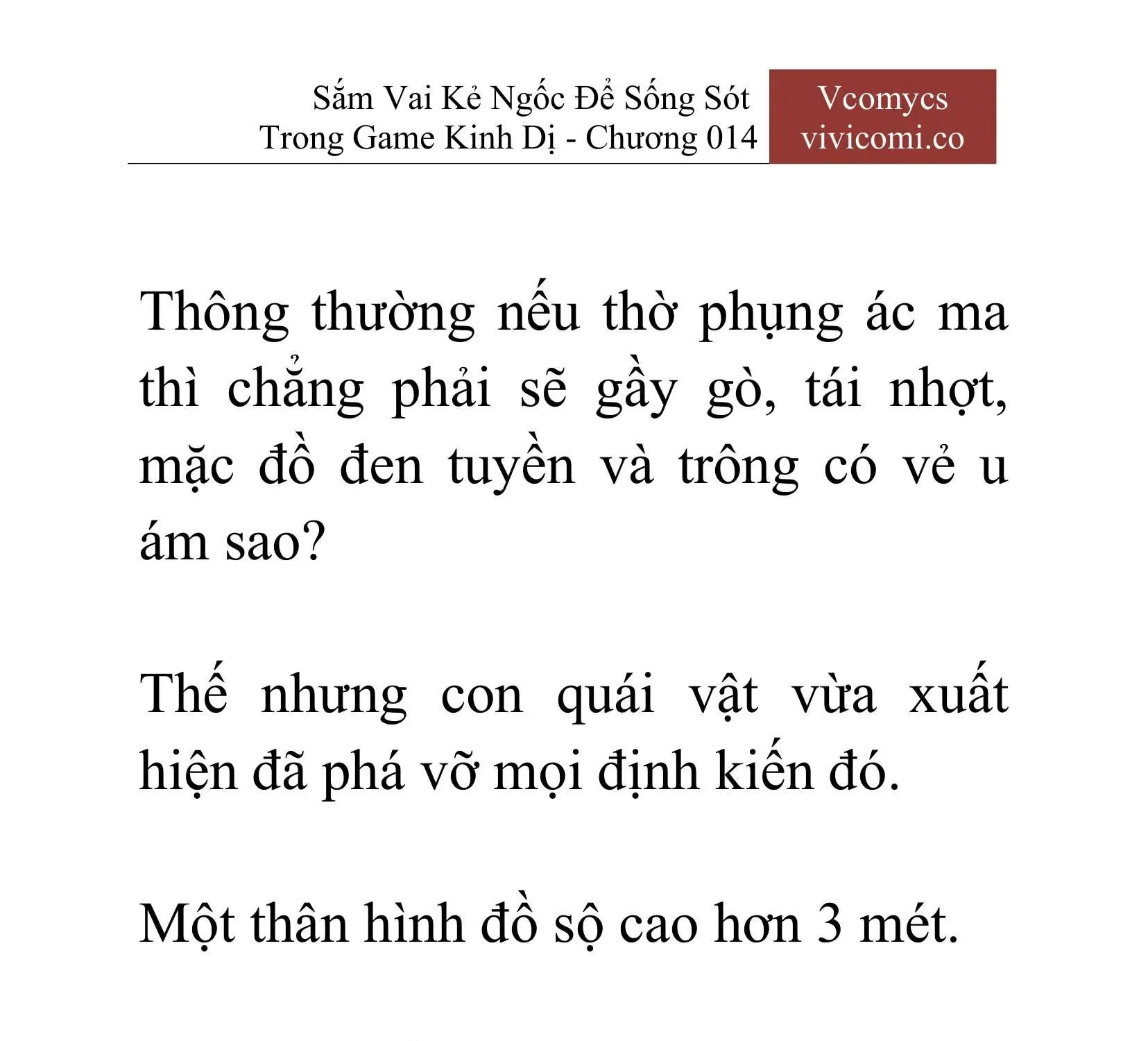 [Novel] Sắm Vai Kẻ Ngốc Để Sống Sót Trong Game Kinh Dị Chapter 14 - 28