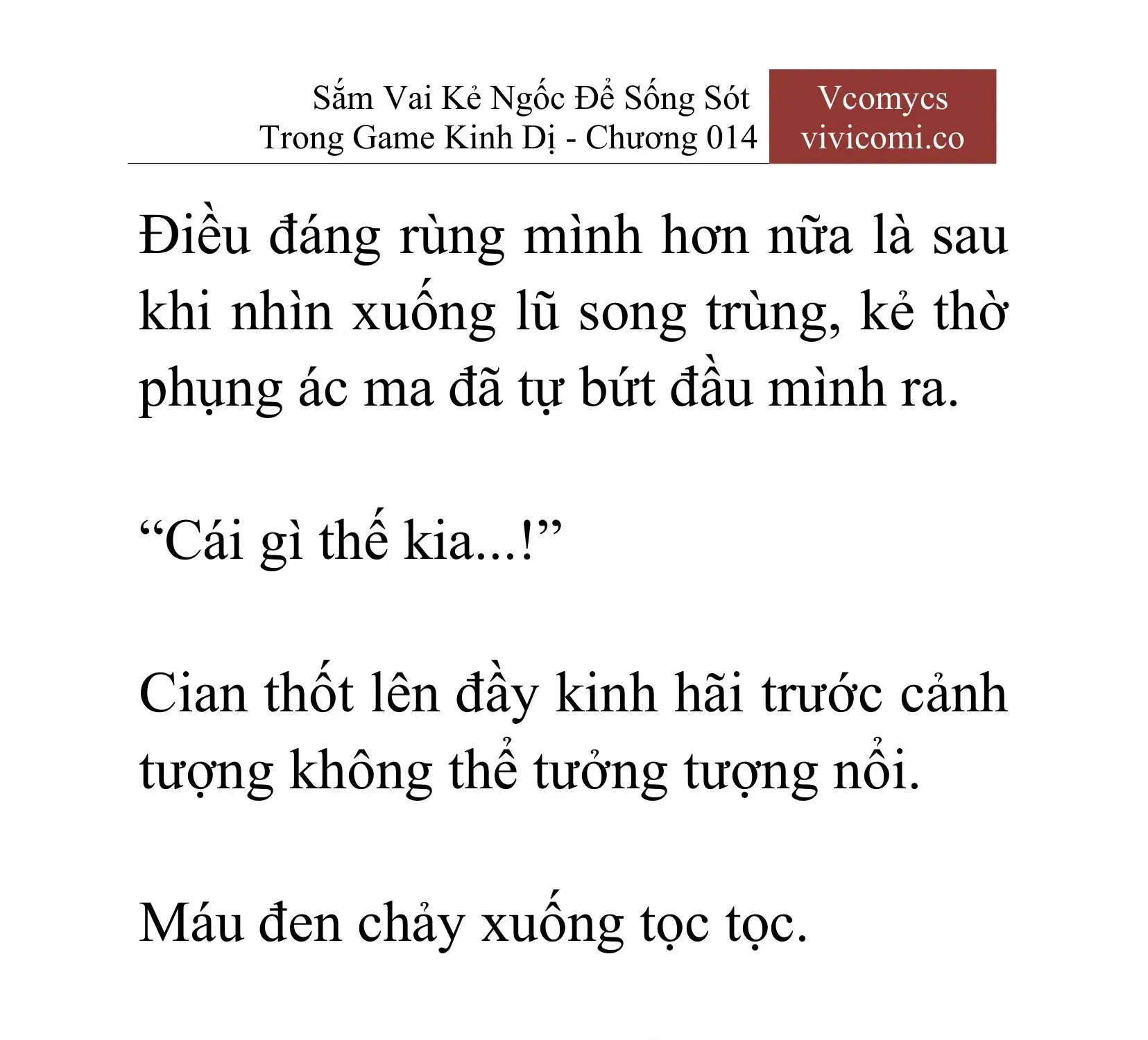[Novel] Sắm Vai Kẻ Ngốc Để Sống Sót Trong Game Kinh Dị Chapter 14 - 32