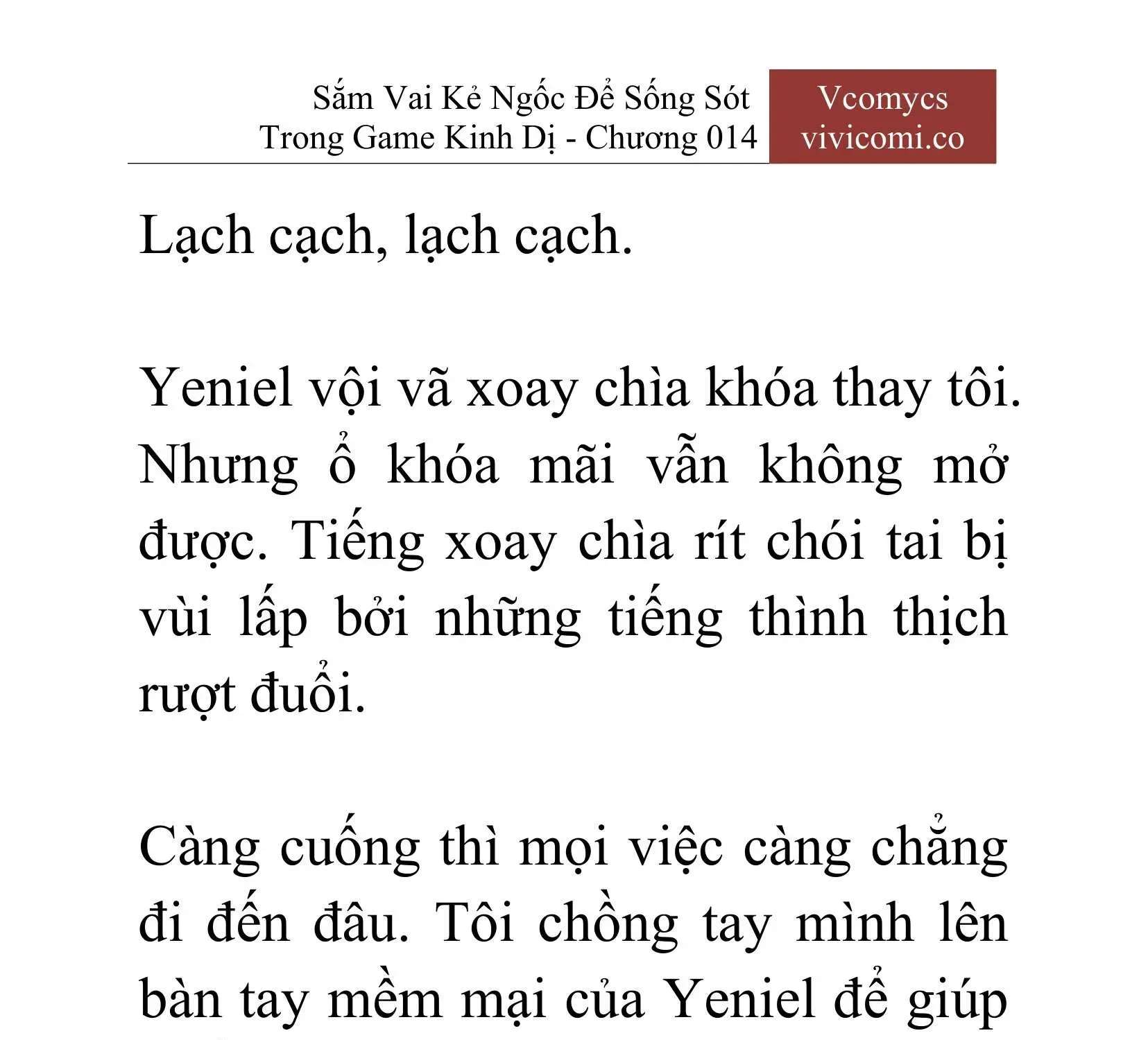 [Novel] Sắm Vai Kẻ Ngốc Để Sống Sót Trong Game Kinh Dị Chapter 14 - 44