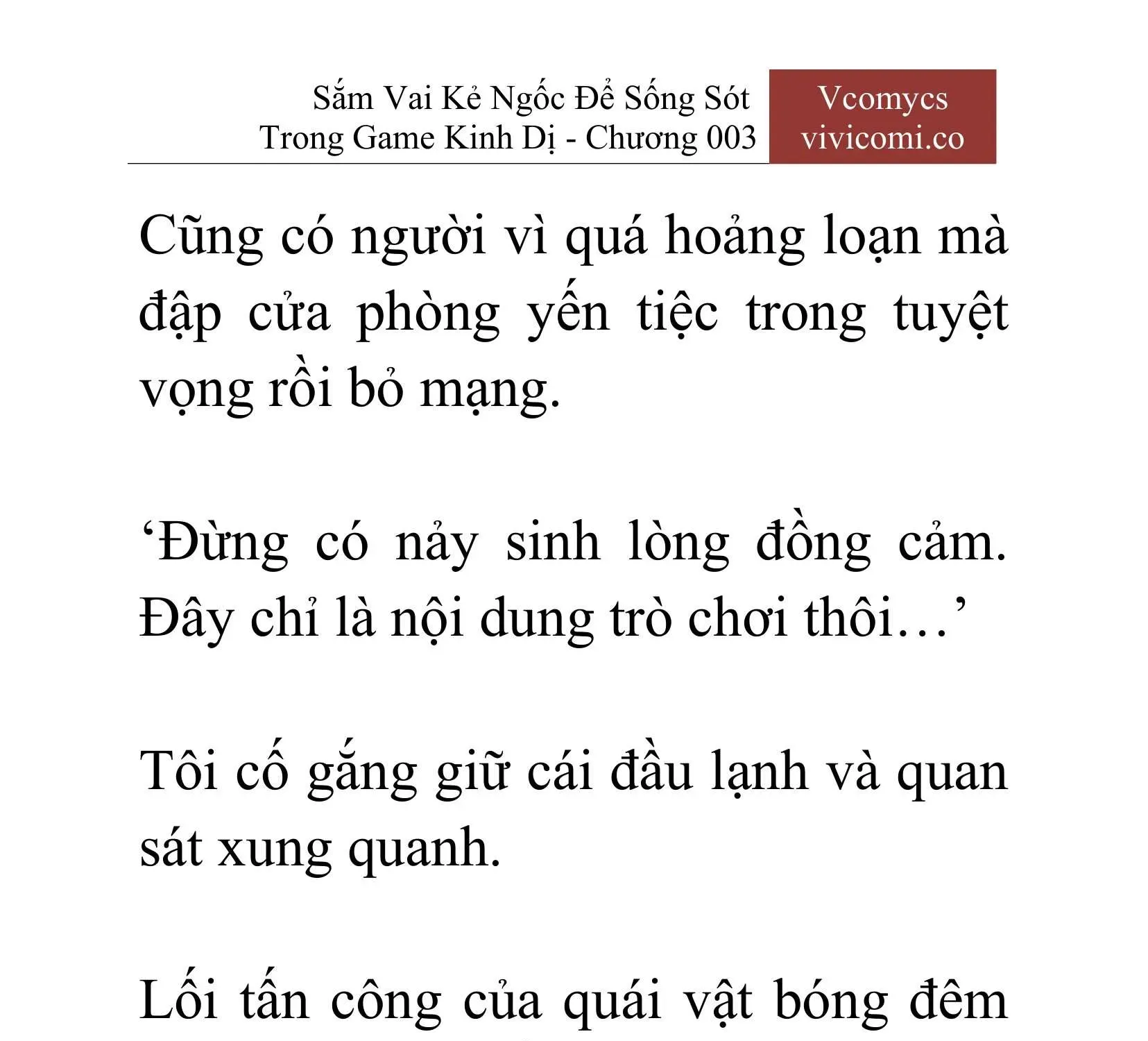 [Novel] Sắm Vai Kẻ Ngốc Để Sống Sót Trong Game Kinh Dị Chapter 3 - 28