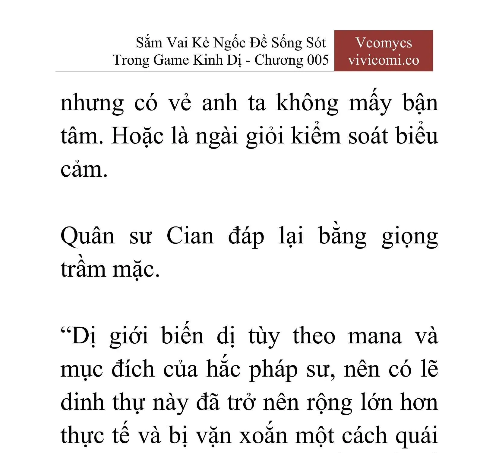 [Novel] Sắm Vai Kẻ Ngốc Để Sống Sót Trong Game Kinh Dị Chapter 5 - 12