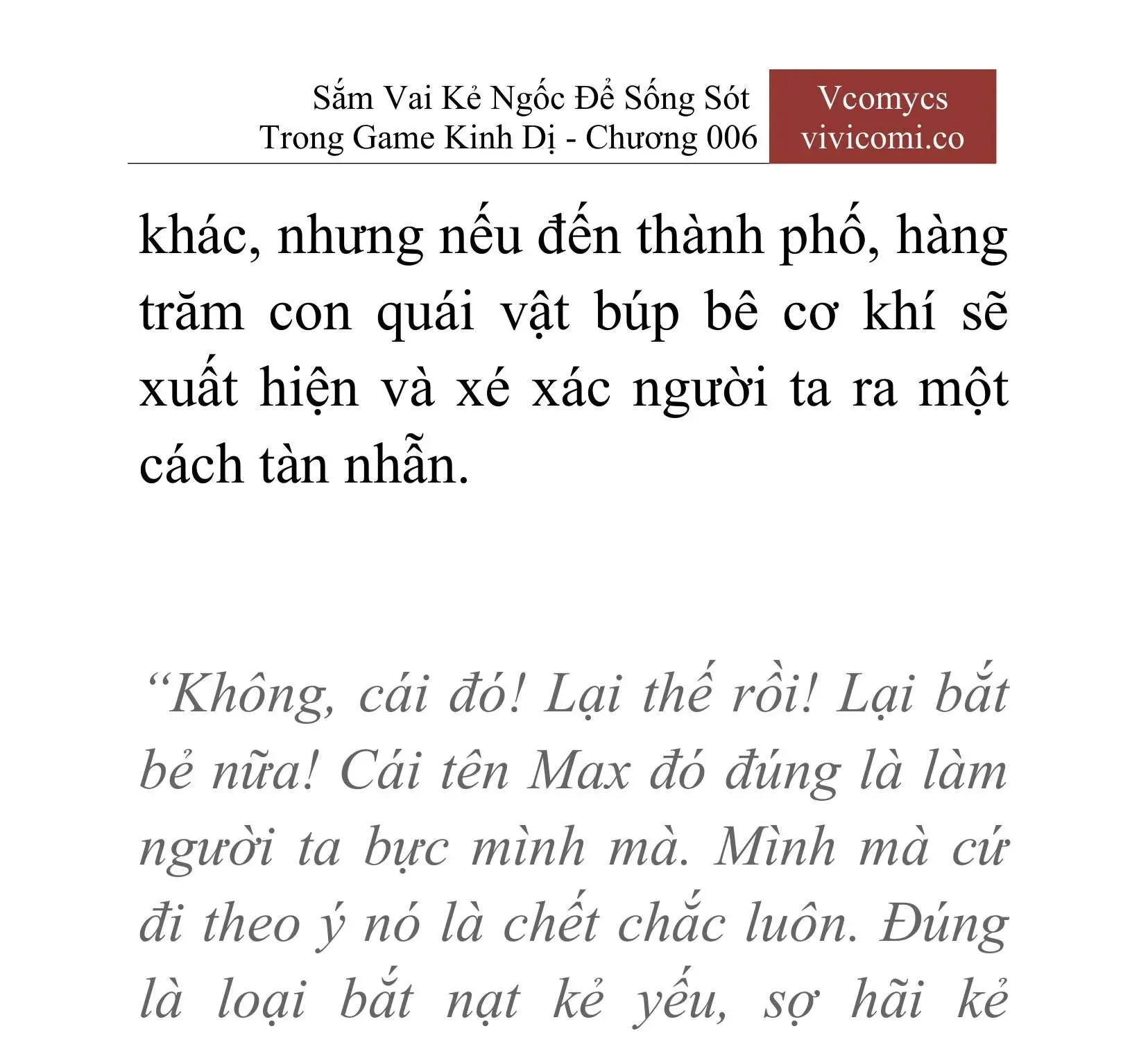 [Novel] Sắm Vai Kẻ Ngốc Để Sống Sót Trong Game Kinh Dị Chapter 6 - 34