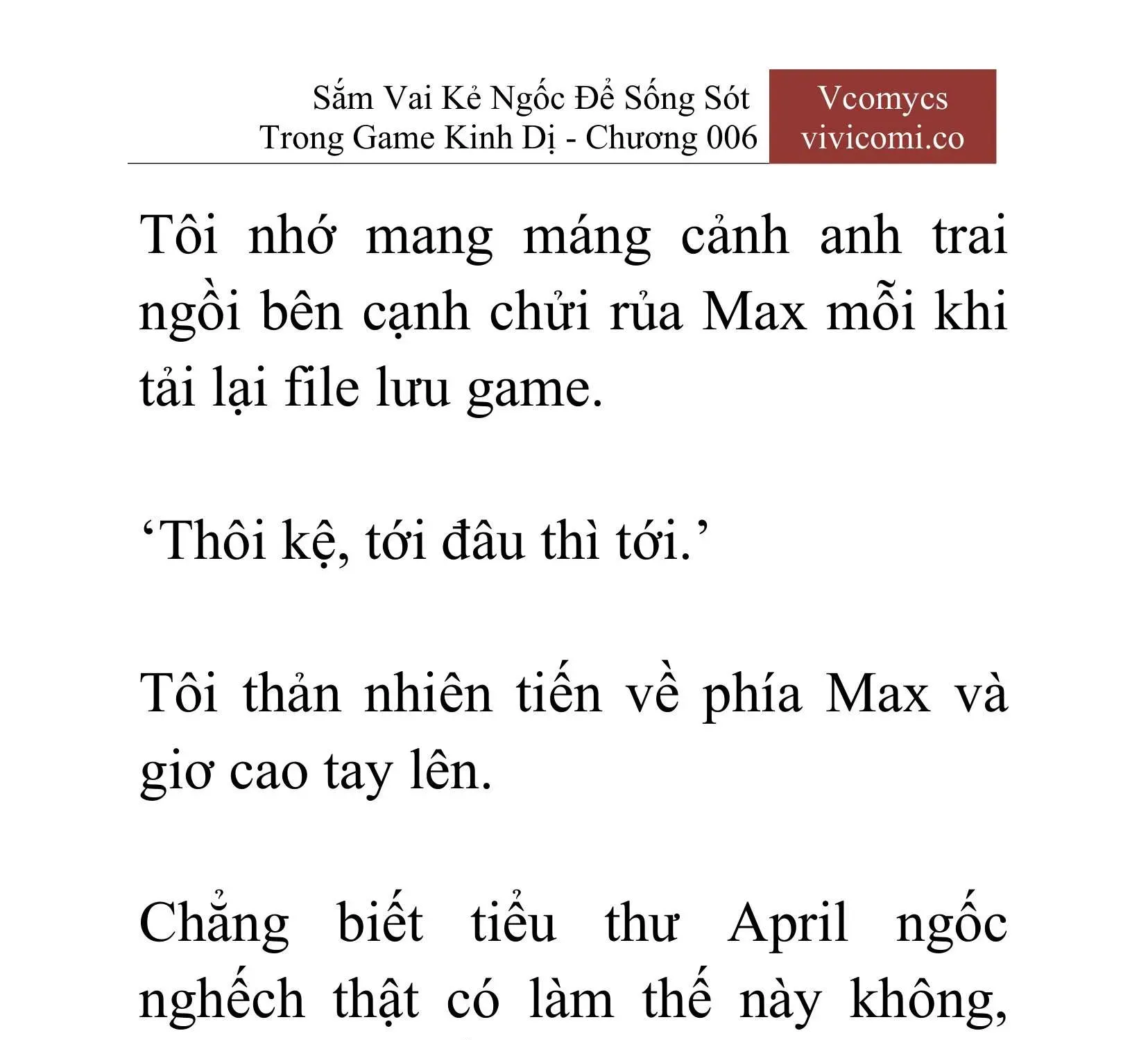 [Novel] Sắm Vai Kẻ Ngốc Để Sống Sót Trong Game Kinh Dị Chapter 6 - 36