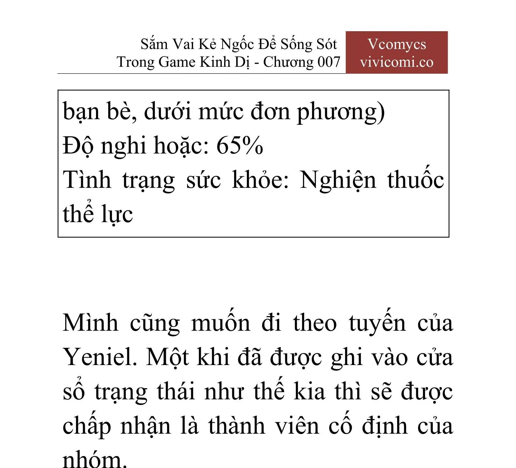 [Novel] Sắm Vai Kẻ Ngốc Để Sống Sót Trong Game Kinh Dị Chapter 7 - 46