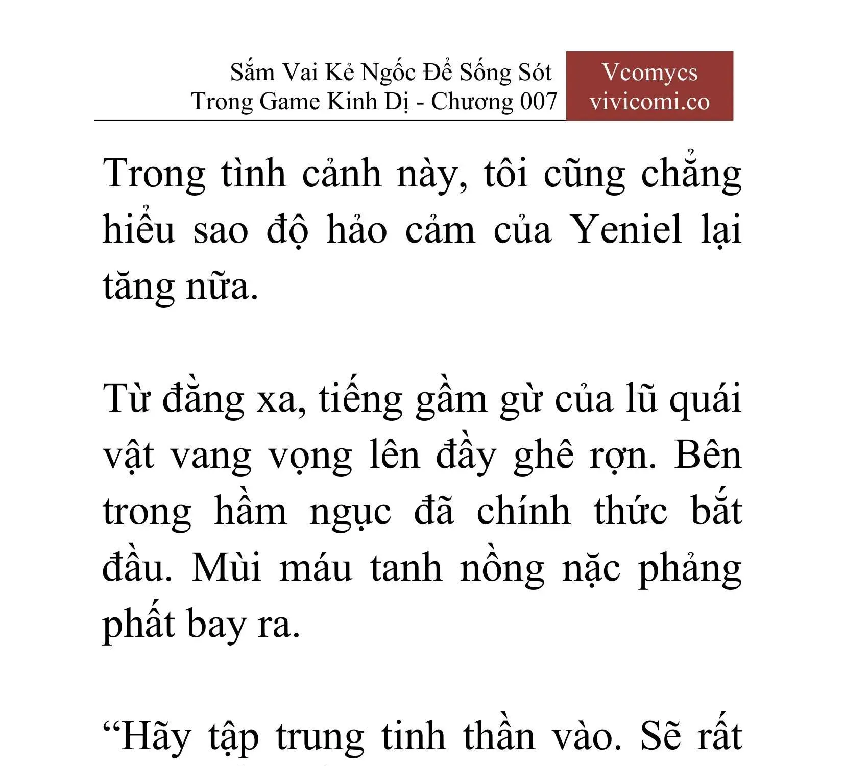 [Novel] Sắm Vai Kẻ Ngốc Để Sống Sót Trong Game Kinh Dị Chapter 7 - 56