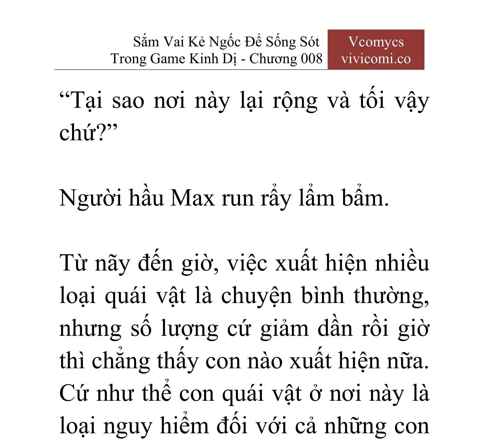 [Novel] Sắm Vai Kẻ Ngốc Để Sống Sót Trong Game Kinh Dị Chapter 8 - 18