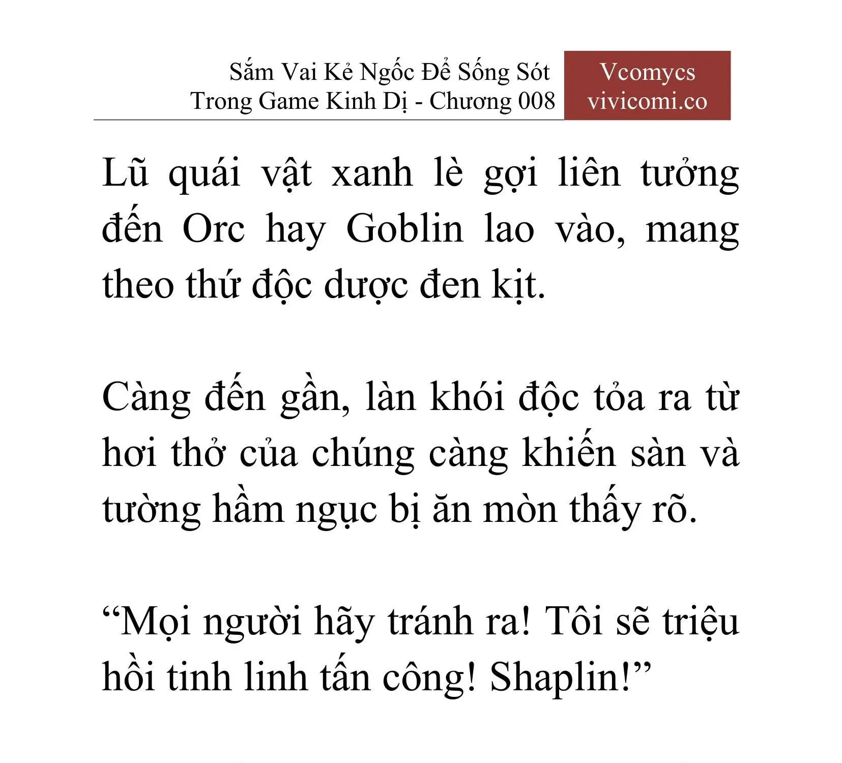 [Novel] Sắm Vai Kẻ Ngốc Để Sống Sót Trong Game Kinh Dị Chapter 8 - 8