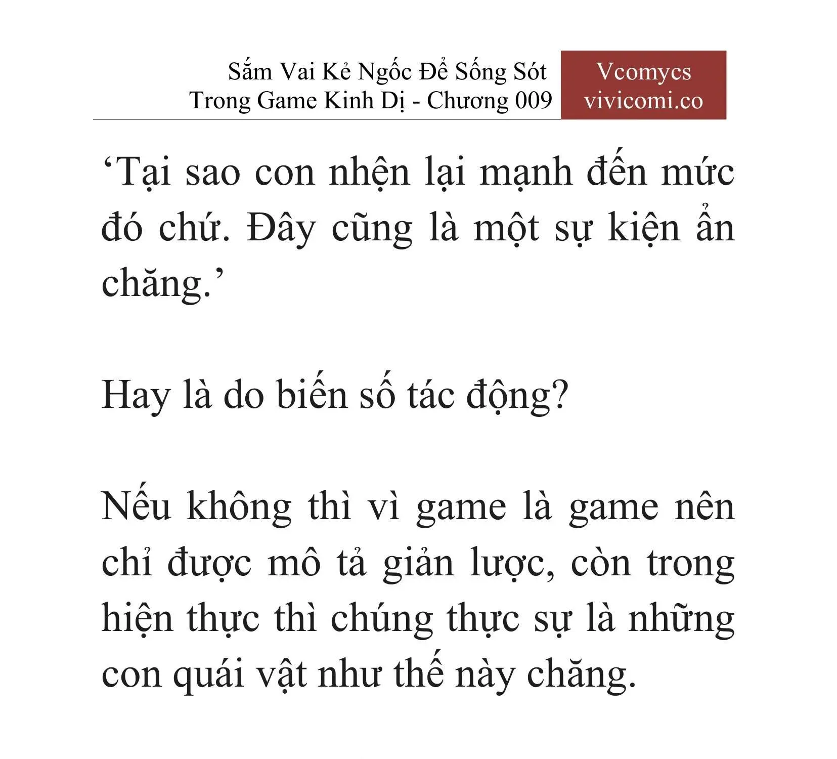 [Novel] Sắm Vai Kẻ Ngốc Để Sống Sót Trong Game Kinh Dị Chapter 9 - 22