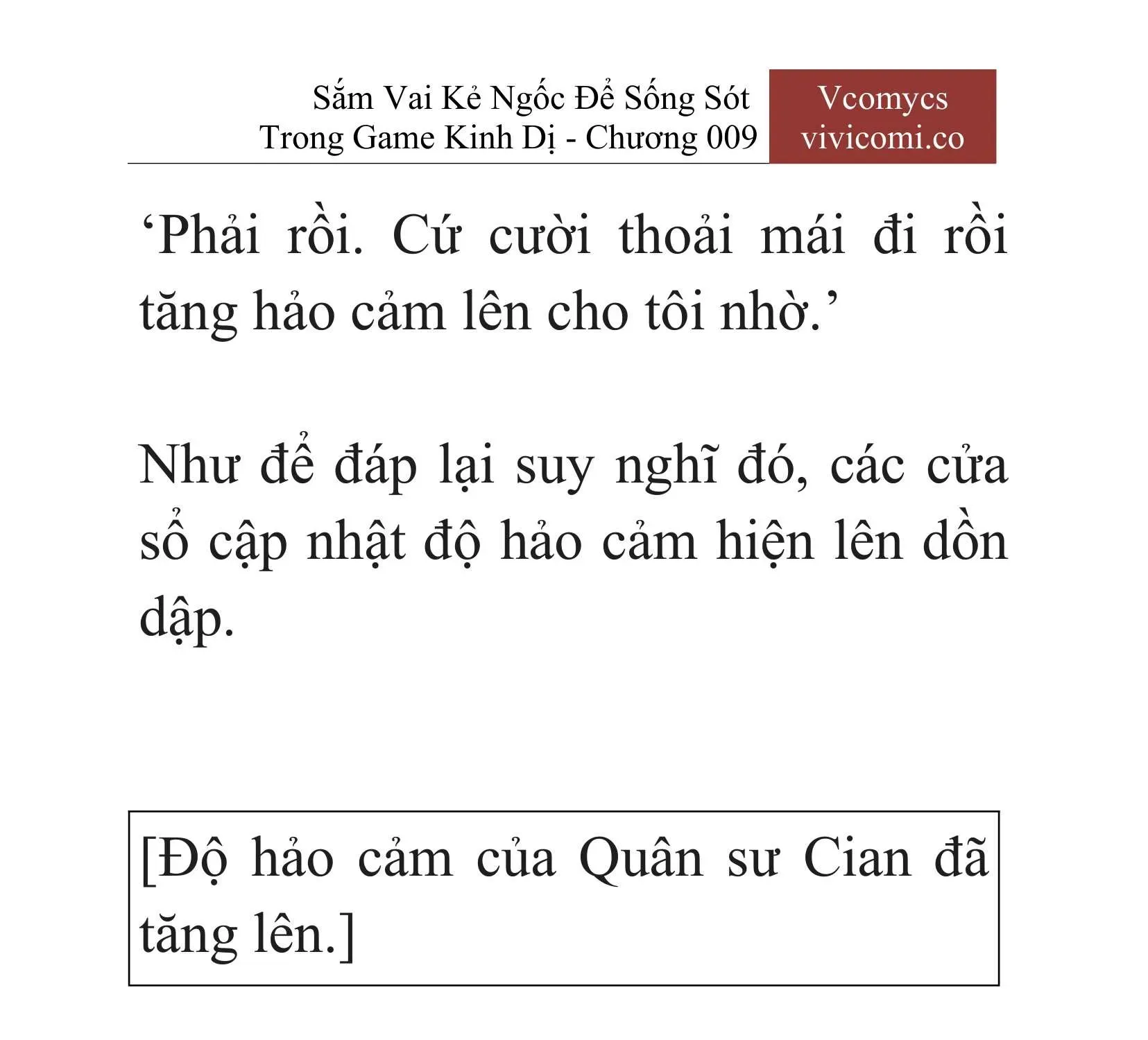 [Novel] Sắm Vai Kẻ Ngốc Để Sống Sót Trong Game Kinh Dị Chapter 9 - 34