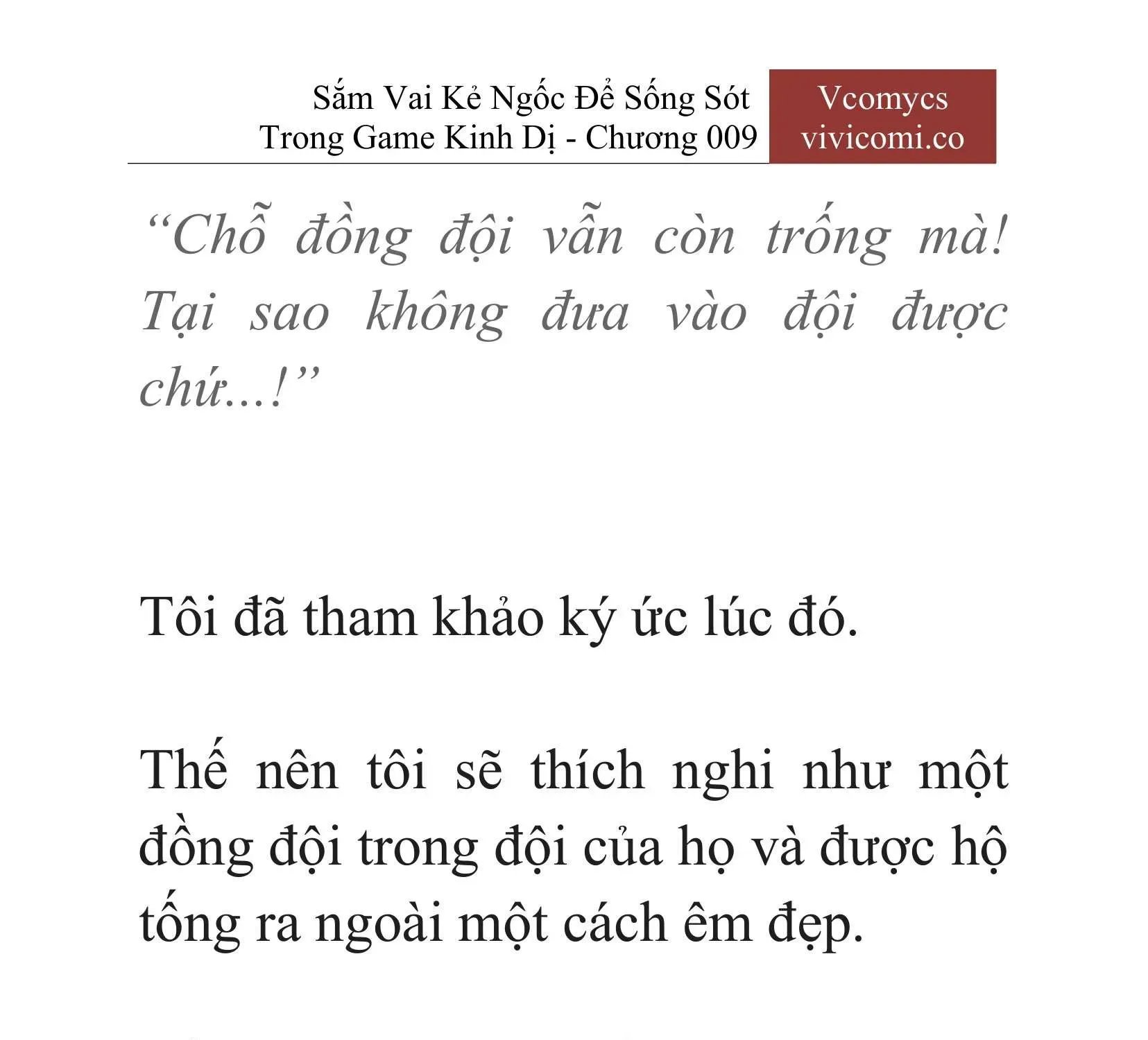 [Novel] Sắm Vai Kẻ Ngốc Để Sống Sót Trong Game Kinh Dị Chapter 9 - 42