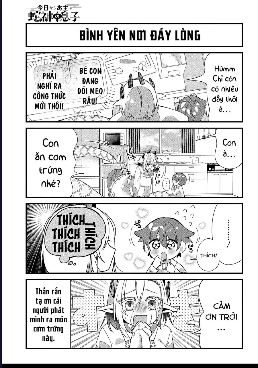 Từ Giờ Làm Con Của Thần Rắn Nhé Chapter 3 - 4