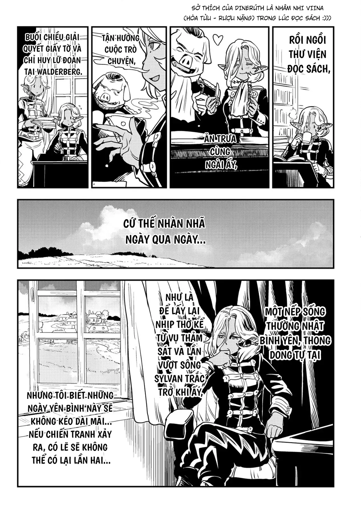 Biên Niên Sử Vương Quốc Orcsen - Vương Quốc Orc Mọi Rợ Đã Thiêu Rụi Vùng Đất Tiên Tộc Hiền Hòa Như Thế Nào? Chapter 8 - 34