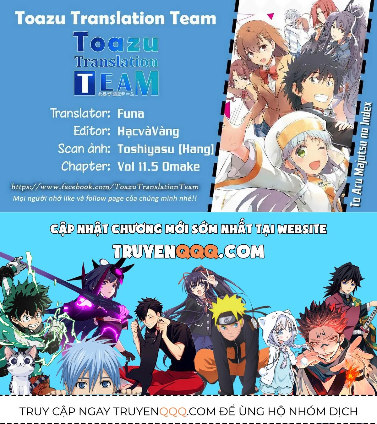 Toaru Majutsu No Index Chapter 85.5 - 10