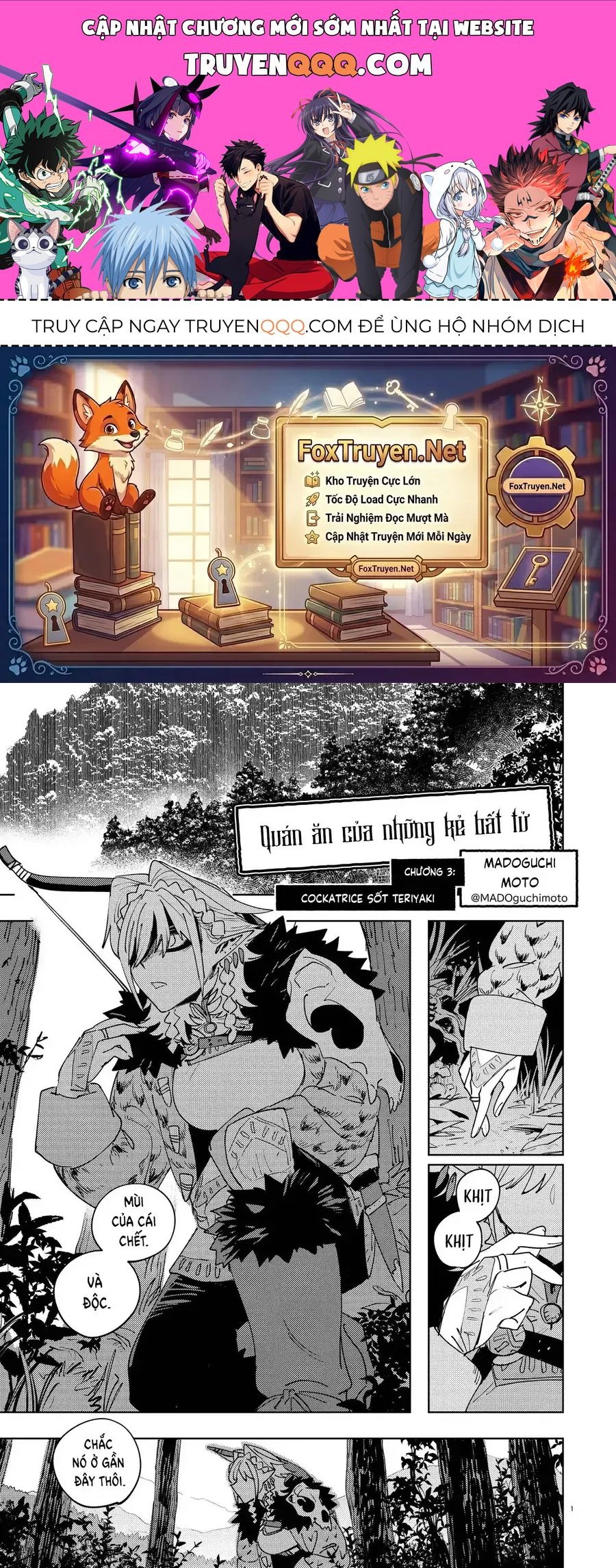 Quán Ăn Của Những Kẻ Bất Tử Chapter 3 - 1