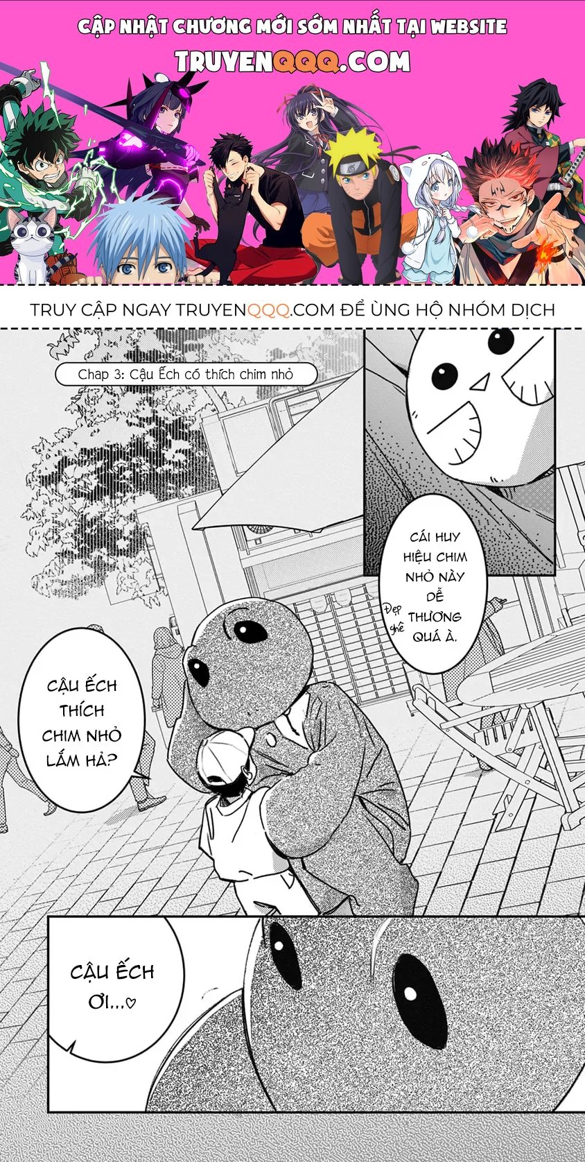 Give Me A Hug! Mr. Frog. Chapter 3 - 1