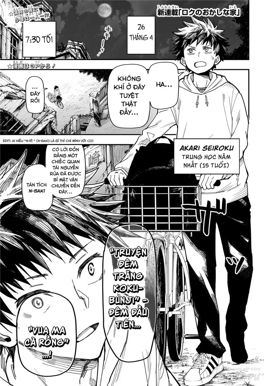 Ngôi Nhà Kì Quái Của Roku Chapter 1 - 5