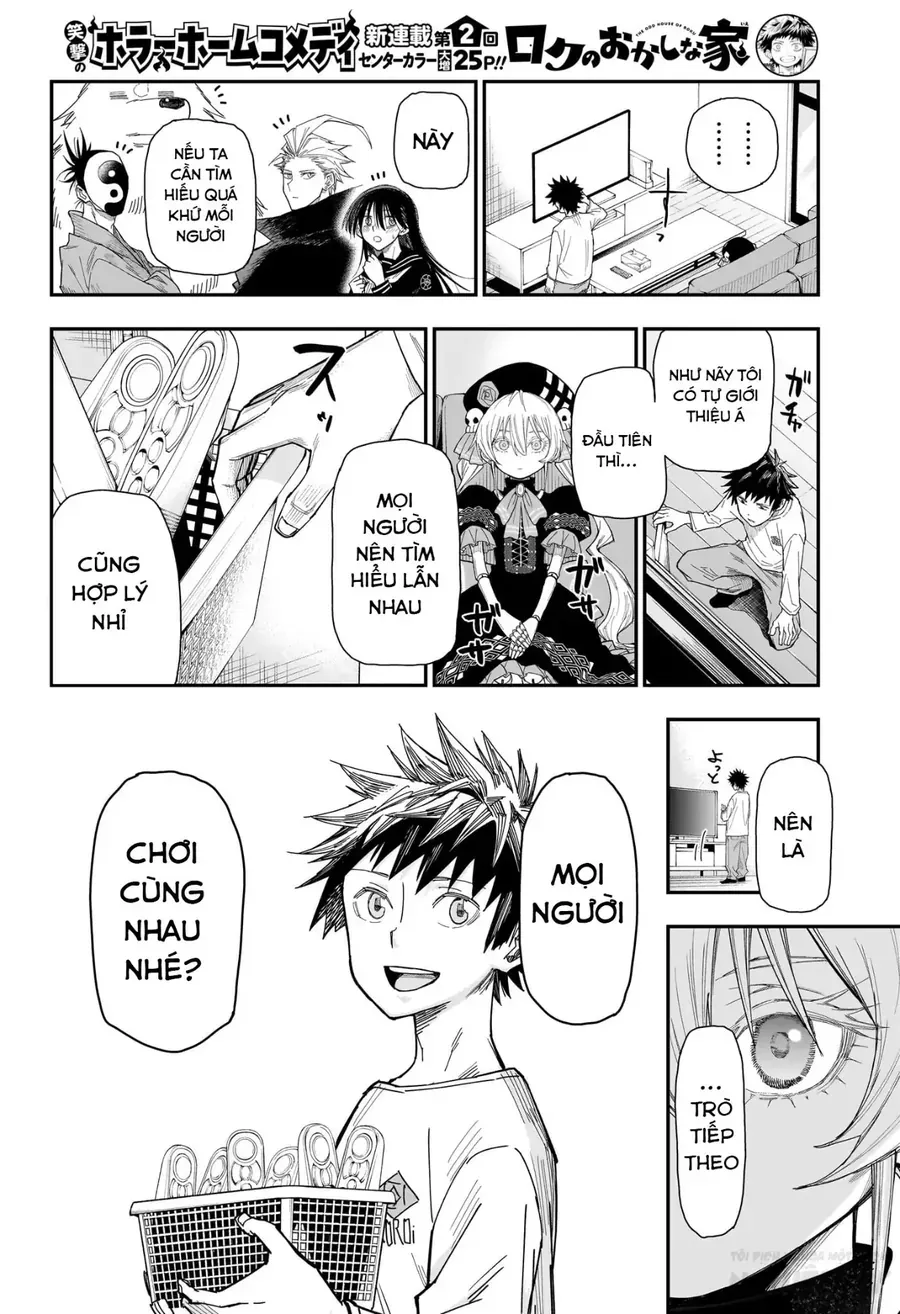 Ngôi Nhà Kì Quái Của Roku Chapter 2 - 17