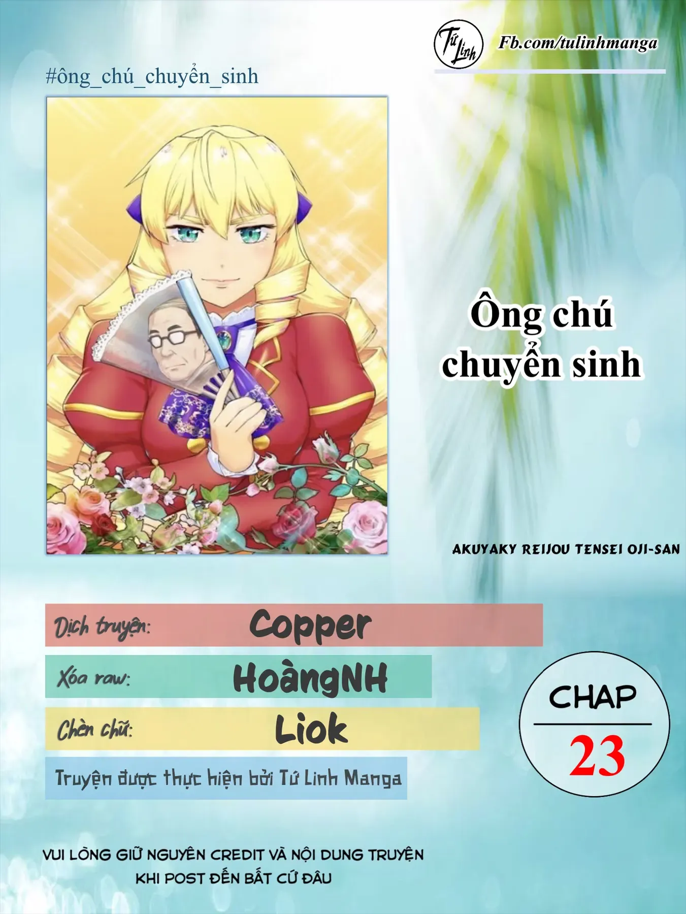 Ông Chú Chuyển Sinh Thành Ác Nữ Phản Diện Chapter 23 - 2