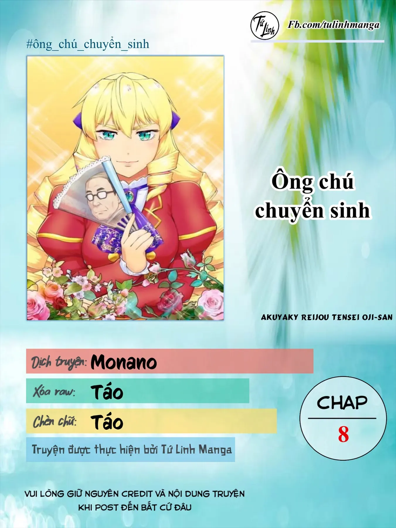 Ông Chú Chuyển Sinh Thành Ác Nữ Phản Diện Chapter 8 - 2