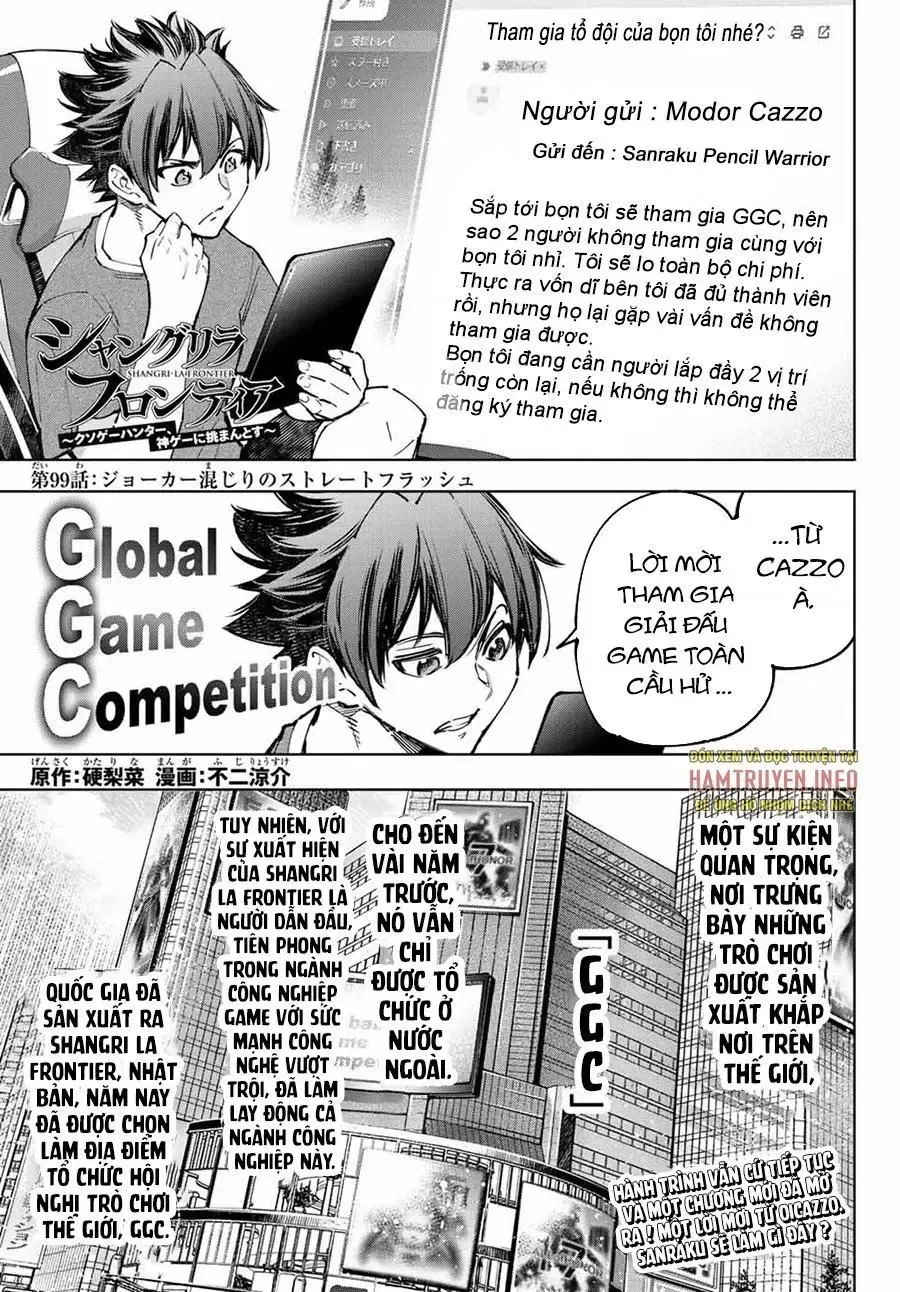 Shangri-La Frontier ~Kusoge Hunter, Kami-Gee Ni Idoman To Su~ Chapter 99 - 3