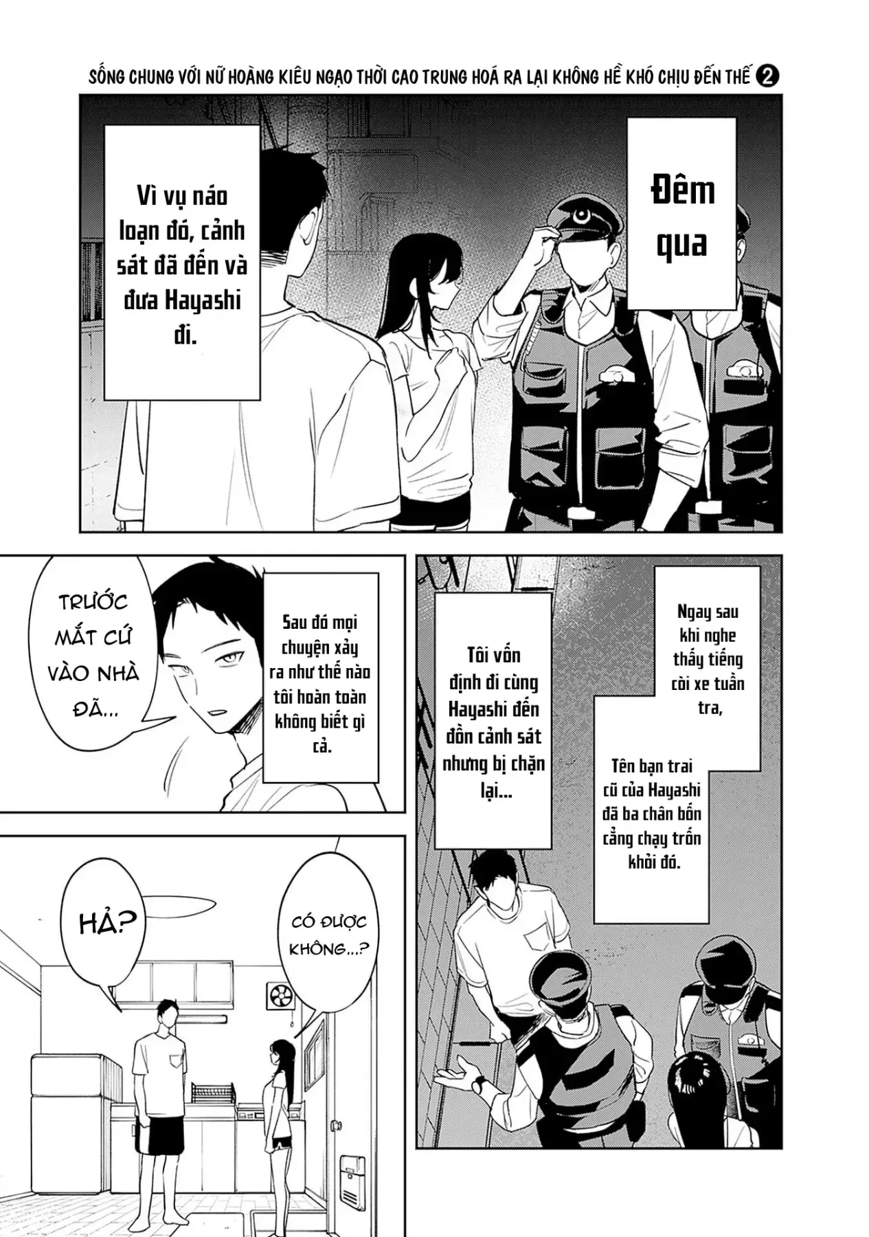 Cuộc Sống Chung Với Nữ Hoàng Kiêu Ngạo Thời Cao Trung Hoá Ra Lại Không Hề Khó Chịu Đến Thế Chapter 14 - 9